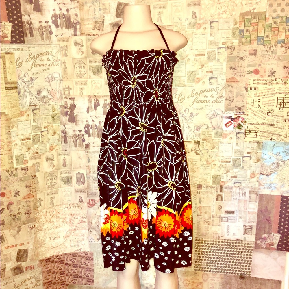 Anna Sui for Anthropologie Daisy Flower Dress